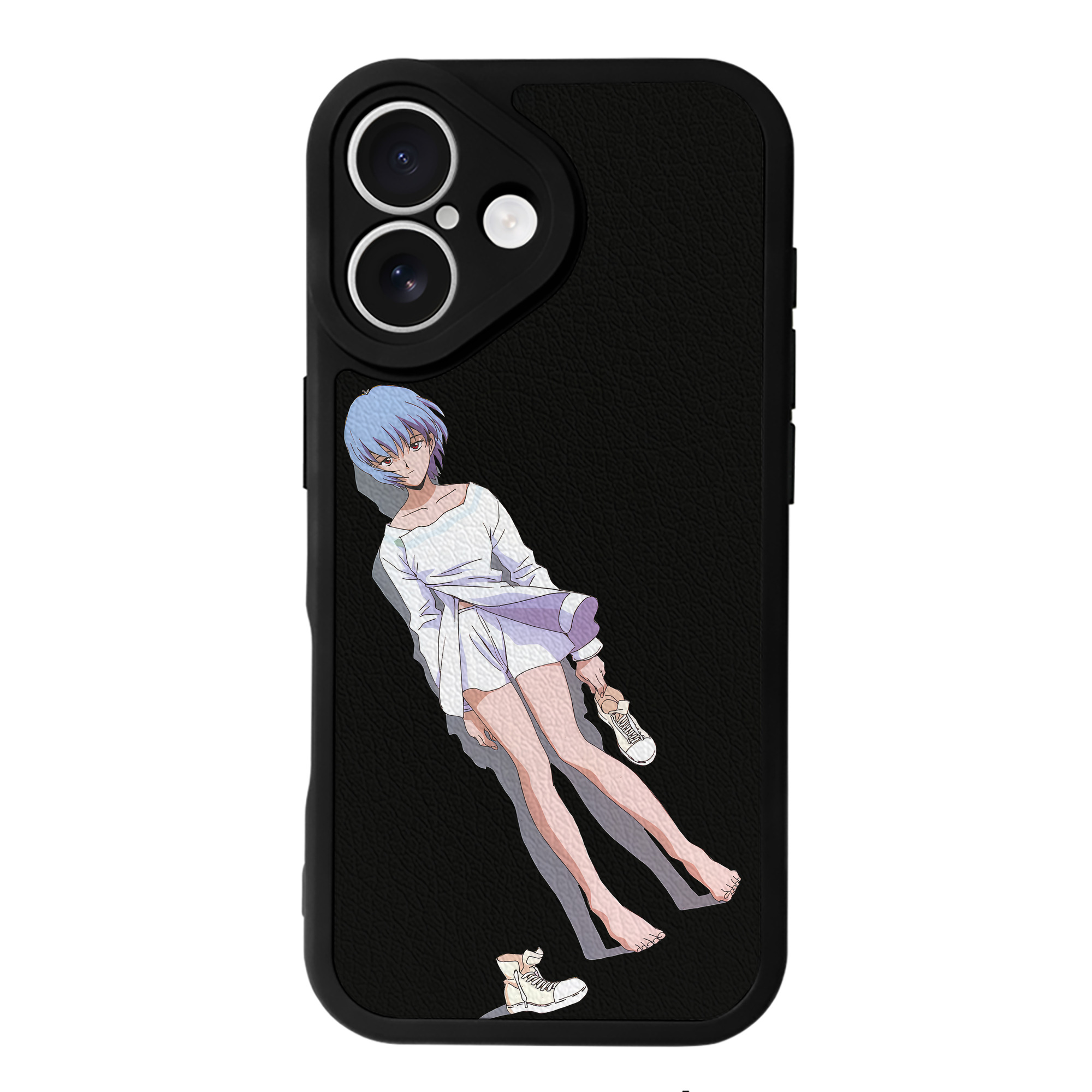 （画像用） EVA 新世紀エヴァンゲリオン 【iPhone 16シリーズ対応】シリコンスマホケース（レザー調） 材質：シリコン